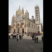 Siena, Cattedrale di Santa Maria Assunta, Außenansicht