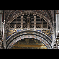Siena, Cattedrale di Santa Maria Assunta, Bogen unterhalb der Kuppel