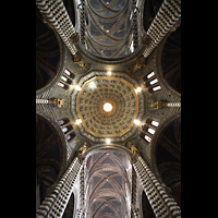 Siena, Cattedrale di Santa Maria Assunta, Hauptschiffgewölbe und Kuppel