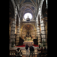 Siena, Cattedrale di Santa Maria Assunta, Chorraum mit Hauptaltar