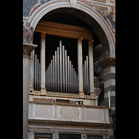 Pisa, Duomo di Santa Maria Assunta, Orgel auf der Evangelienseite