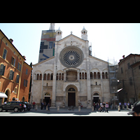 Modena, Duomo San Geminiano, Fassade