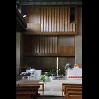 Bologna, San Giovanni Bosco, Orgel-'Prospekt'