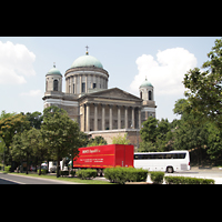 Esztergom (Gran), Szent Istvn Bazilika (St. Stefan Basilika), Basilika von auen