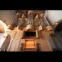 Trier, Marienstiftskirche, Orgel mit Spieltisch