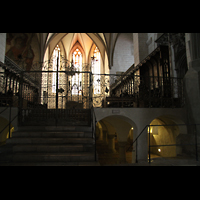 Augsburg, Dom St. Maria, Westchor mit Krypta