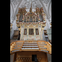 Orgel und Spieltisch