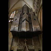 Prospekt der Rieger-Orgel
