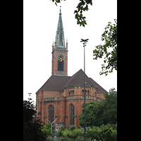 Düsseldorf, Johanneskirche, Außenansicht