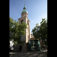 Dortmund, St. Reinoldi, Turm und Seitenschiff