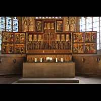 Dortmund, St. Reinoldi, Altarretabel aus dem frühen 15. Jahrhundert