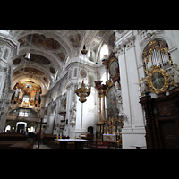 Waldsassen, Stiftsbasilika, Evangelienorgel und Hauptorgel (2010)