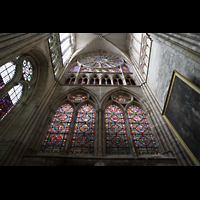 Chalons-en-Champagne, Cathdrale Saint-Etienne, Glasfenster im nrdlichen Querhaus