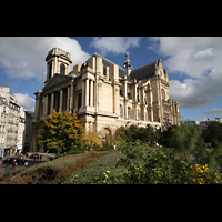 Paris, Saint-Eustache, Gesamtansicht von auen