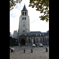 Paris, Saint-Germain des Prs, Hauptportal und Turm