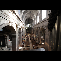 Paris, Saint-Sulpice, Blick von der Empore in die Kirche