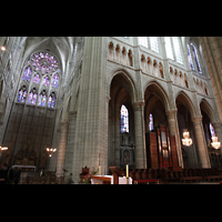 Soissons, Cathédrale Saint-Gervais et Saint-Protais, Chorraum und Querhaus