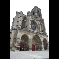 Soissons, Cathédrale Saint-Gervais et Saint-Protais, Fassade