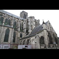 Soissons, Cathédrale Saint-Gervais et Saint-Protais, Gesamtansicht von außen