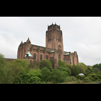 Liverpool, Anglican Cathedral, Gesamtansicht der Kathedrale
