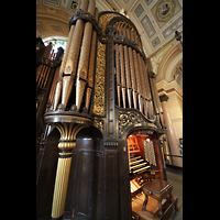 Liverpool, St. George's Hall, Orgel seitlich