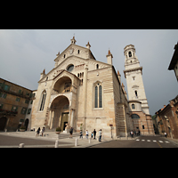 Verona, Cattedrale S. Maria Assunta, Außenansicht
