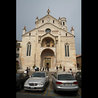 Verona, Cattedrale S. Maria Assunta, Fassade