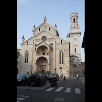 Verona, Cattedrale S. Maria Assunta, Fassade und Turm