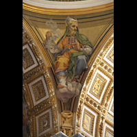 Roma (Rom), Basilica S. Pietro (Petersdom), Figur unter der Kuppel