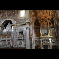 Roma (Rom), Basilica di San Giovanni in Laterano, Rechte Chororgel und Blasi-Orgel