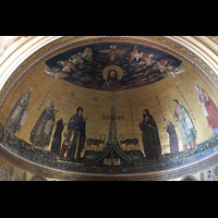 Roma (Rom), Basilica di San Giovanni in Laterano, Apsis mit Mosaiken im Chorraum