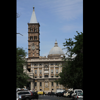 Roma (Rom), Basilica Santa Maria Maggiore, Gesamtansicht mit Turm