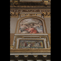 Roma (Rom), Basilica Santa Maria Maggiore, Gemälde an der Hauptschiffwand