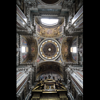Roma (Rom), Basilica Santa Maria Maggiore, Blick in die Kuppel der Sakraments-Kapelle