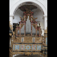 Muri, Klosterkirche, Prospekt der Evangelienorgel