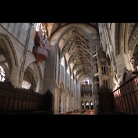 Bern, Mnster St. Vinzenz, Chororgel und Hauptorgel