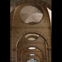 Bordeaux, Notre-Dame, Bogenkonstruktion im Seitenschiff
