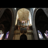 Bordeaux, Saint-Michel, Rückwand mit Orgelempore