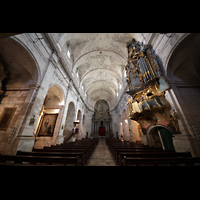 Santanyí (Mallorca), Sant Andreu, Innenraum ion Richtung Chor