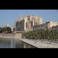 Palma de Mallorca, Catedral La Seu, Kathedrale und Parc de la Mar