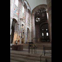 Speyer, Kaiser- und Mariendom, Kaiserchor mit Chororgel