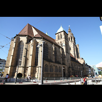 Heilbronn, Kilianskirche, Außenansicht von der Kaiserstraße aus gesehen