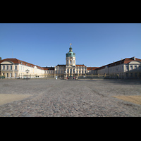 Berlin, Schloss Charlottenburg, Eosander-Kapelle, Schloss mit Schlossplatz