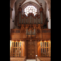 Strasbourg (Straßburg), Saint-Thomas, Orgel an der Westwand