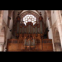 Strasbourg (Straßburg), Saint-Thomas, Orgelempore