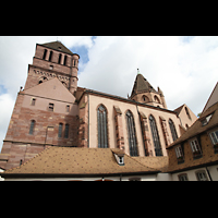 Strasbourg (Straßburg), Saint-Thomas, Südliches Seitenschiff mit Westturm