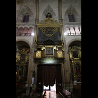 Palma de Mallorca, Sant Nicolau, Orgel und Seitenschiff