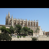 Palma de Mallorca, Catedral La Seu, Außenansicht