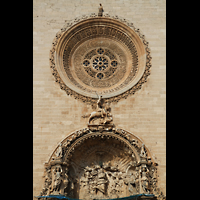 Palma de Mallorca, Convento Sant Francesc, Fasaden-Detail
