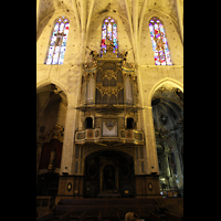 Palma de Mallorca, Convento Sant Francesc, Orgel am Seitenschiff